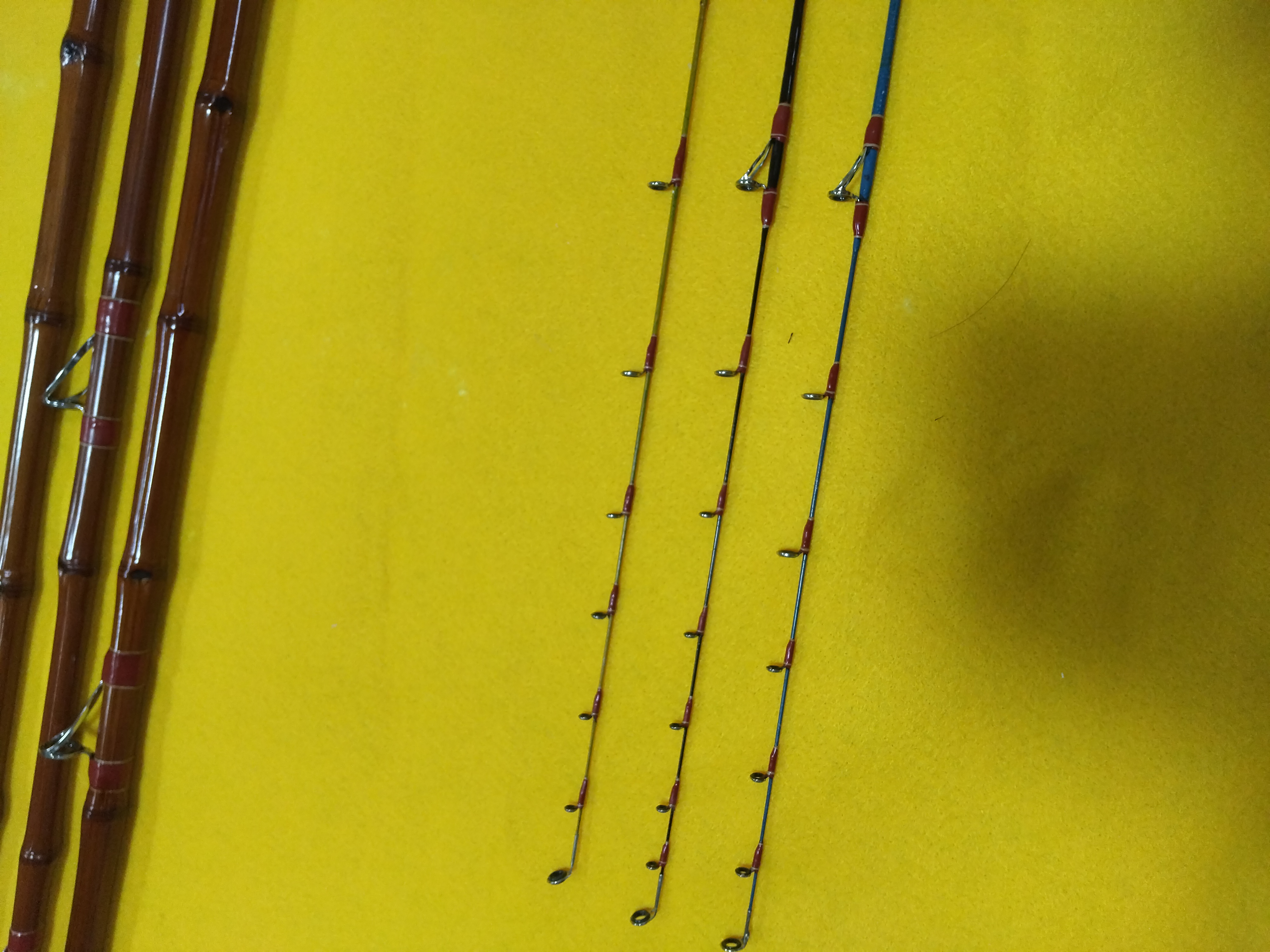 シロギス竿完成 | 初心者のための和竿製作 - 埼玉県戸田市「和竿